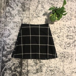 Reformation Plaid Skirt